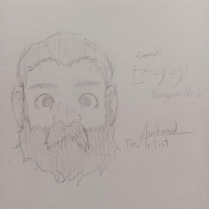 Senshi from Dungeon Meshi